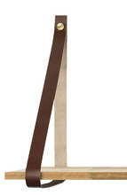 Konsol 120 x 3 cm Läder